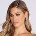 Accessories Short Twisted Tassel earrings Distinctive Beveled All-match Diamond earrings earrings_ipsvogv.com