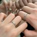 S999 Foot Silver Weilan Heartwarming Couple's Ring With Glacier Lava, Niche Design, High-end Temperament, Versatile Ring_ipsvogv.com