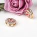 Women's strong magnetic buckle diamond double sided magnetic buckle silk scarf buckle jewelry Muslim brooch_ipsvogv.com