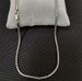 Men Boys Women Girl 316L Stainless Steel Tone Snake Chain Necklace20-28 Inch Length_ipsvogv.com