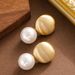 French Style Light Luxury Fashionable Brushed Matte Pearl Pendant For Women With A Sense Of Luxury, Simple And Genuine_ipsvogv.com