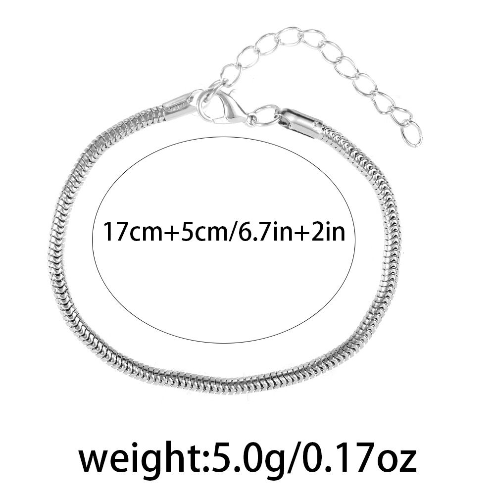 Trendy Punk Style Men's Alloy Braided Bracelet Accessories Jewelry_ipsvogv.com
