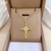Cross 【 】 Light Luxury Charm Gorgeous Full Diamond Necklace Women's Versatile Clavicle Titanium Steel Chain 【 】_ipsvogv.com