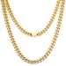 Men's Jewelry Stainless Steel Miami Cuban Chain Necklace Hip Hop Jewelry_ipsvogv.com