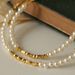 Broken Silver, Shijia Pearl Necklace, Women's Versatile, Light Luxury, High-end Feeling, Collarbone Chain, Spring And_ipsvogv.com