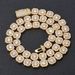 Men's Jewelry Hip Hop Jewelry Square Rock Sugar Chain Zircon Necklace Trend Men's Necklace Fashion Accessories_ipsvogv.com