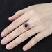 Sanjieins New Colorful Crystal Rose Gold Three Piece Set Ring For Women_ipsvogv.com