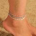New Colored Waterproof Wax Thread Handwoven Feet Chain With Adjustable 3-piece Set_ipsvogv.com
