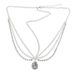 Forehead ornaments eyebrow pendant head ornaments forehead chain water drop chain Bohemian ethnic princess chain_ipsvogv.com
