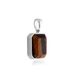 Square Natural Tiger Stone Pendant Solid Large Gem Pendant Personality Boyfriend Style Gift Autumn And Winter_ipsvogv.com