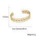 Stainless Steel Bracelet For Women, Non Fading And Adjustable. Women's Exaggerated High-end Hand Jewelry_ipsvogv.com