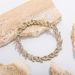 INS Style 8mm Wave Pattern Ice Crystal Necklace Niche Design High End Female Bracelet Personality Simple Clavicle Chain Hand Jewelry_ipsvogv.com