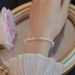 Natural Freshwater Pearl Women's High-end Heart Pendant, Simple Bracelet, Elastic And Versatile Gift_ipsvogv.com