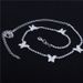 Overseas Shiny Rhinestone Butterfly Necklace Beautiful Fairy Style All-match Necklace Distinctive Insect Necklace choker_ipsvogv.com