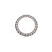 Exquisite Diamond Filled Donut For Women, Vintae, Liht Luxury, Niche, Exquisite, Versatile, Hih-end, Index Finer_ipsvogv.com