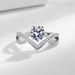 tikto Live Broadcast Full Coronates Love One Carat Pomegranate Red Six Claw Zircon Diamond Wedding Ring Girl_ipsvogv.com