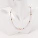 Freshwater Pearl Powder Crystal Round Beads 3 cm Pink Crystal Zircon Necklace Female Adjustable_ipsvogv.com