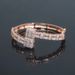 Men And Women's Jewelry - Diamond-Cut Cubic Zirconia Couple Bracelet In Gold, Rose Gold & Silver, Sizes 58mm & 62mm, Hip-Hop Style For Anniversaries_ipsvogv.com