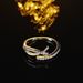 Sheen New Cross Irregular Design Ring Opening Adjustable Women's Classic niche r8152_ipsvogv.com