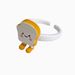 Cartoon Cute Bread Cat Claw Pearl Female Unique Niche Design Open Finger Sweet And Versatile Ring_ipsvogv.com