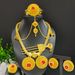 Dubai Hot Selling Gold-plated Necklace Earrings Bracelet Ring Alloy Jewelry Six Piece Set_ipsvogv.com