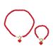 Minimalist style women's necklace set, personalized love pearl, niche design, collarbone chain, versatile bracelet_ipsvogv.com