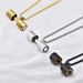 Hot Selling Trend, Niche Fashion, Personalized Dumbbell Necklace, Versatile Titanium Steel Pendant For Men_ipsvogv.com