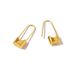 Women's Jewelry Personality Exaggerated Retro Personality Accessories All Copper Gold Plated Pin Lock Earrings Earrings Three Color Earrings_ipsvogv.com