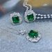 Cao Shi French Court Style Earrings Set Necklace, Ring, Queen's Wife Jewelry_ipsvogv.com