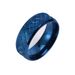 Men's Jewelry Fashion Double Bevel Frosted Silver Ring Men's Popular Hand Jewelry Titanium Steel Jewelry_ipsvogv.com