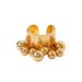 Metal Geometric Tassel Beaded Earrings Design Sense Exaggerated Fashion Ins Style Open Ring Gold_ipsvogv.com