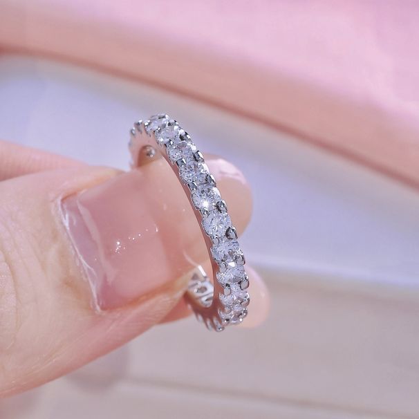 New Style Starry Sky Ladies Ring Group, Inlaid With A Full Circle Of Simulated Zircon Rings, Light Luxury Fashion Rings, Hot Selling Jewelry_ipsvogv.com
