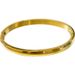 Elegant Lady Solid Color Titanium Steel Plating Inlay Zircon Bangle_ipsvogv.com