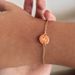 New round 26 English letter bracelet for women simple personality 26 letter beach bracelet_ipsvogv.com