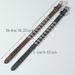 New Punk Style Men's Simple Versatile Alloy Skull Leather Bracelet_ipsvogv.com