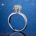Korean Version Popular Trend Tikto Ice And Snow Queen Zirconium Fashion Women's Ring With Adjustable Opening For Live_ipsvogv.com