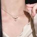 【 21000 People Collection 】 S Pure Silver Zircon Pearl Pendant Necklace For Women, Light Luxury, Niche, High-end,_ipsvogv.com