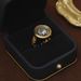 Women's Jewelry Vintage Retro Old Coin Ring Open Ring Unique Personality Design High Grade Ring Gold Accessories_ipsvogv.com
