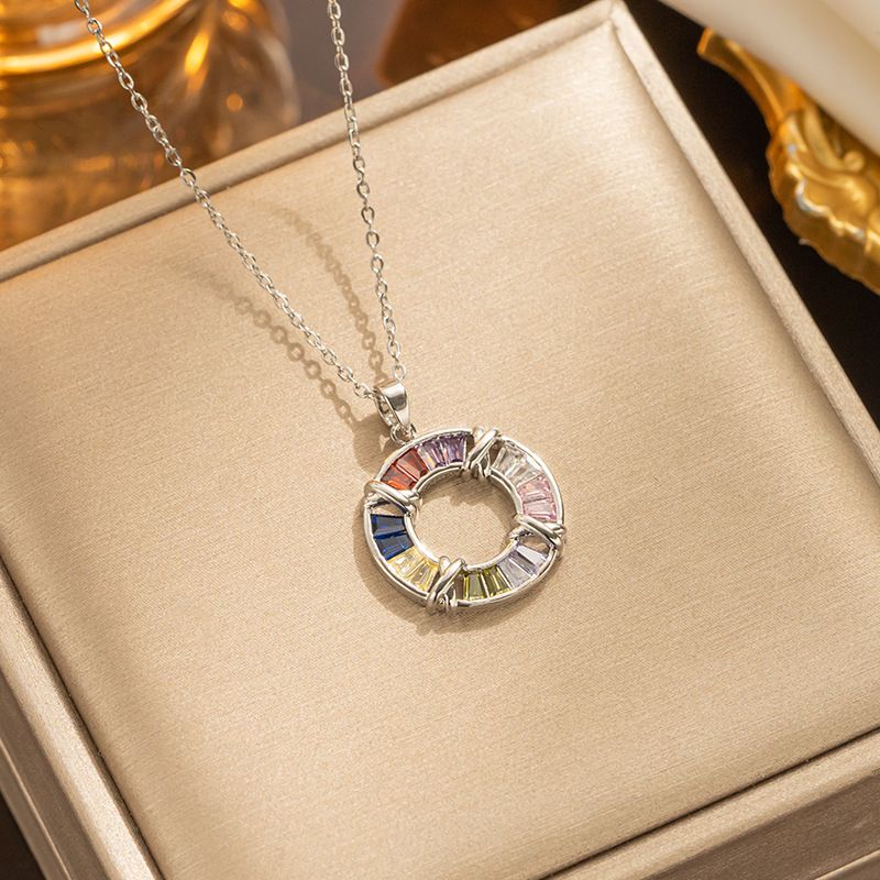 temperament, micro-set diamonds, exquisite style, ins internet celebrity accessories, titanium steel clavicle chain_ipsvogv.com