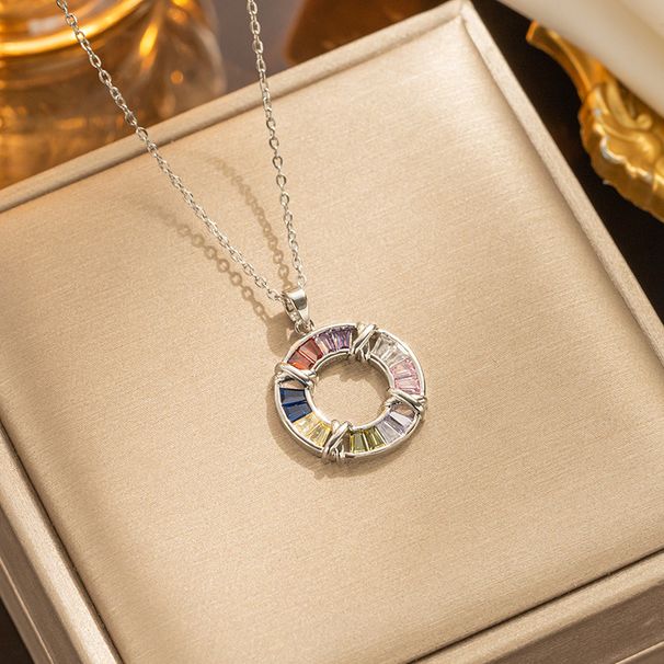 temperament, micro-set diamonds, exquisite style, ins internet celebrity accessories, titanium steel clavicle chain_ipsvogv.com