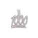 Hip Hop Hot Selling Full Diamond 1000 Point Pendant Cuban Necklace Men's Trendy Cool Street Dance Decoration_ipsvogv.com