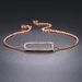 Unisex bracelet for women, rose gold plated bow versatile chain bracelet, hot selling jewelry_ipsvogv.com