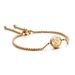 Women's Jewelry Twelve Constellations Titanium Steel Diamond Gold Bracelet Adjustable Girls Simple Student Jewelry_ipsvogv.com