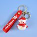 Christmas Small Gift Keychain Cartoon Santa Claus Doll Female Bag Pendant Snowman Creative Gift_ipsvogv.com