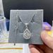 Women's Jewelry Large Carat Super Flash Water Drop Pear Shaped D Grade Moissanite Pendant 3 5 Carat Moissanite Necklace_ipsvogv.com