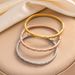 Jewelry Hot Selling, Fashionable Temperament, Stainless Steel Simple And High-end Feeling Inlaid With Zircon Bracelet_ipsvogv.com