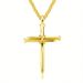 Necklace Titanium Steel Cross Necklace classic simple versatile stainless steel nail Pendant_ipsvogv.com