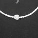 Bohemian Style Peach Heart Pearl Clavicle Necklace Colored Rice Bead Necklace Female_ipsvogv.com