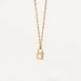 Diamond Lock Heart Key S925 Sterling Silver Necklace Niche Design Sense Light Luxury High End_ipsvogv.com