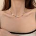 version Of New Korean Summer Daisy Beaded Necklace For Women, Sweet, Fresh, Fashionable, And Versatile. Alien Shaped_ipsvogv.com